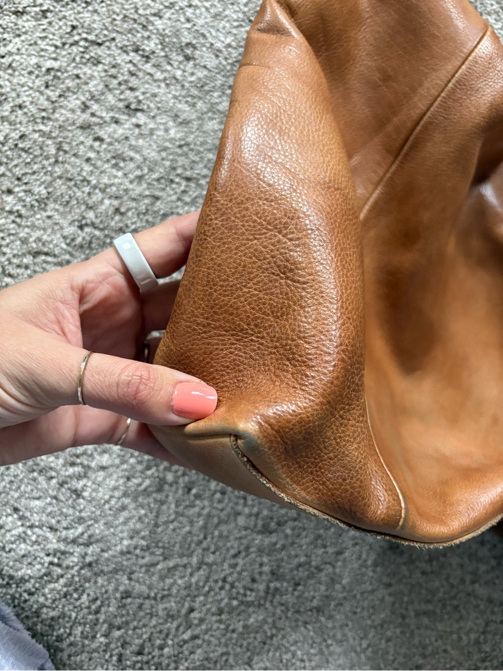 Latico leather Lindsey hobo tote bag - Picture 4 of 7